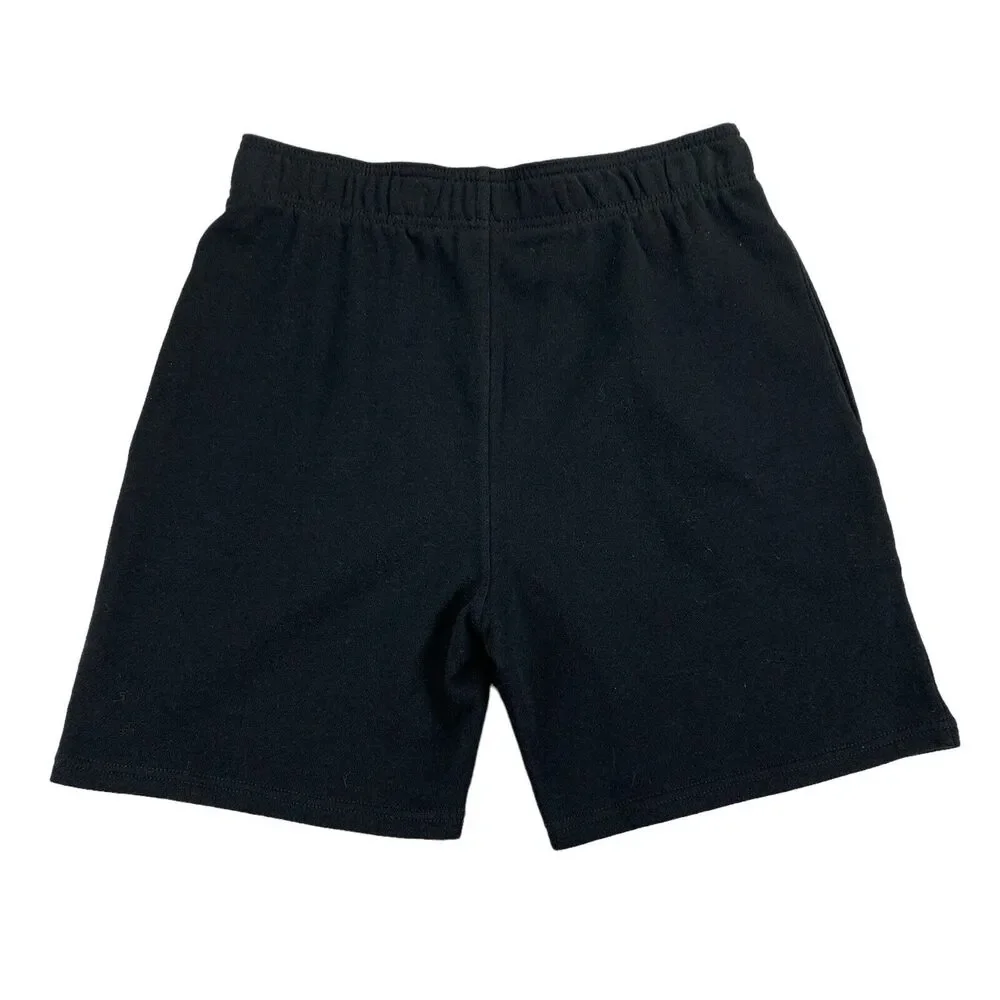 Hurley Mens Icon Boxed Logo Solid Fleece Sweat Shorts Black S - Picture 3 of 4